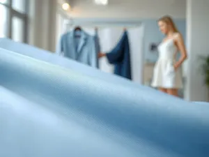 Różne rodzaje skór, od gładkich po zamszowe, ułożone na drewnianym stole obok profesjonalnych narzędzi kaletniczych.